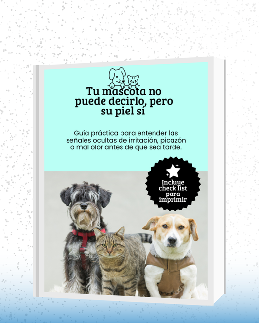 Tu mascota no puede decirlo, pero su piel sí